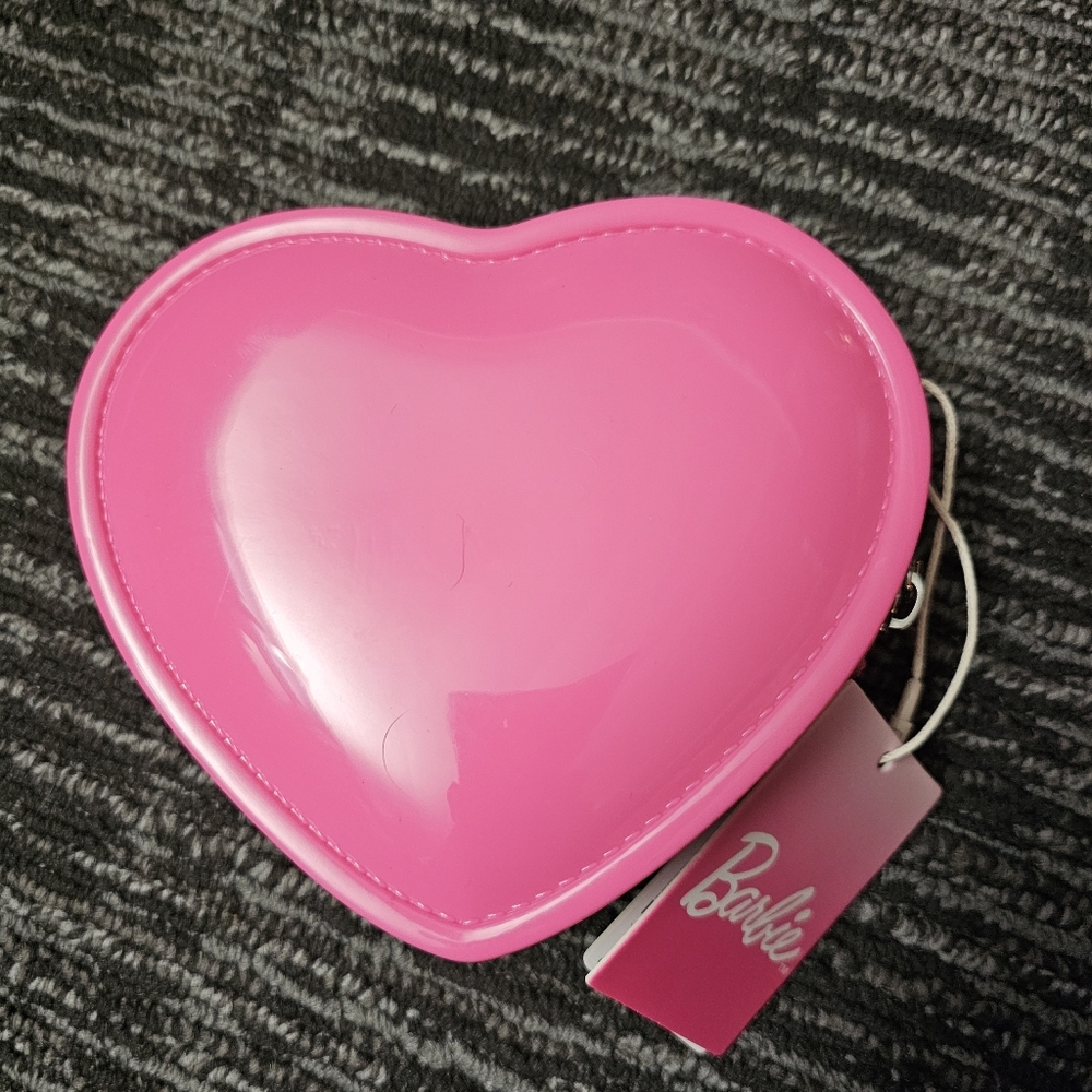 Barbie × Miniso Barbie Series Small Jelly Heart Bag With Detachable Strap - Picture 6 of 15